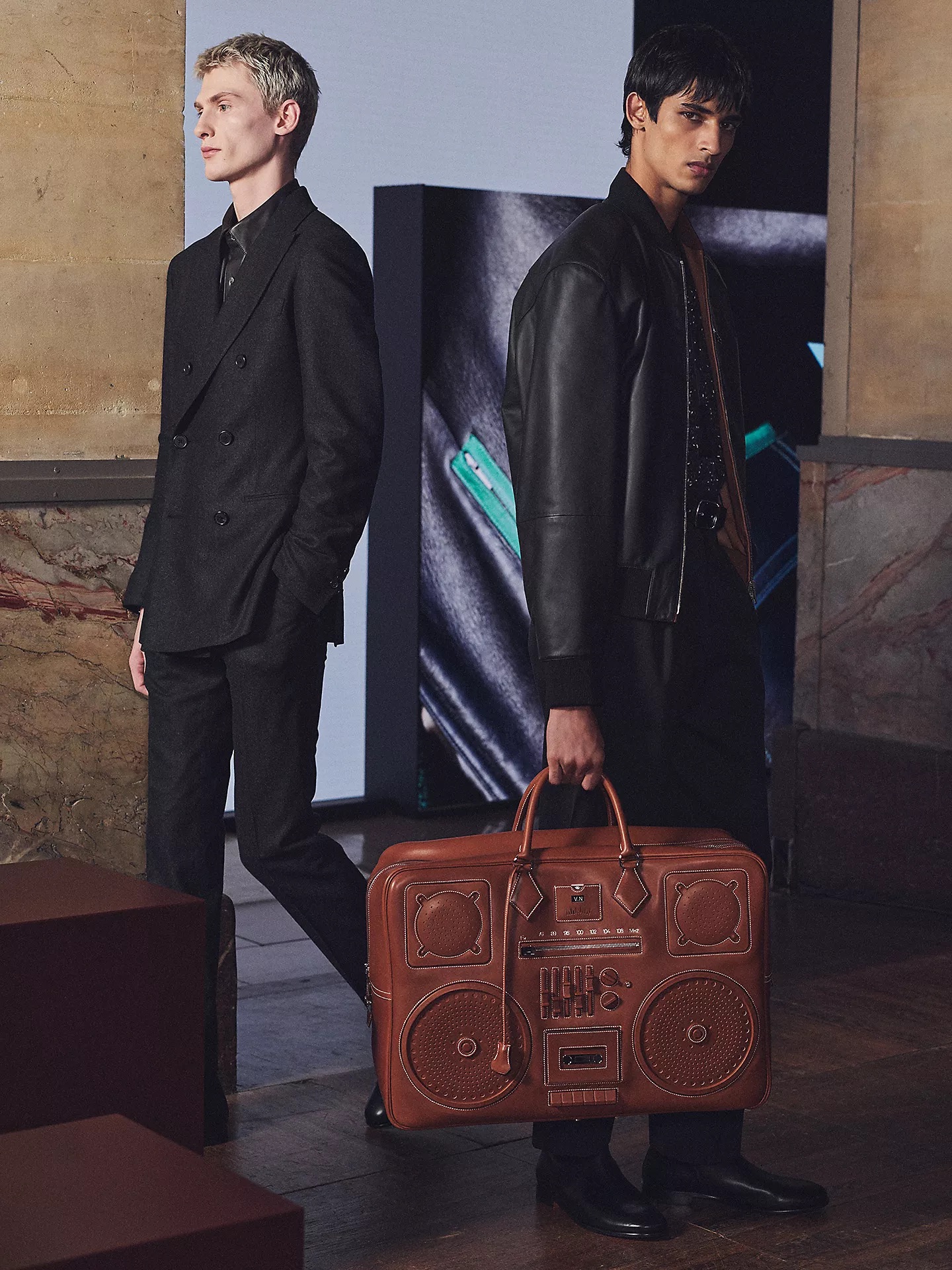 Hermès turns up nostalgia with boombox bag in Fall Winter 2026
